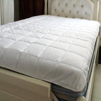 Five-star hotel 2.0m bed,1.8m bed, 1.5m bed white non-slip cotton bed pad