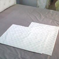 Five-star hotel 2.0m bed,1.8m bed,1.5m bed white small square pillowcase